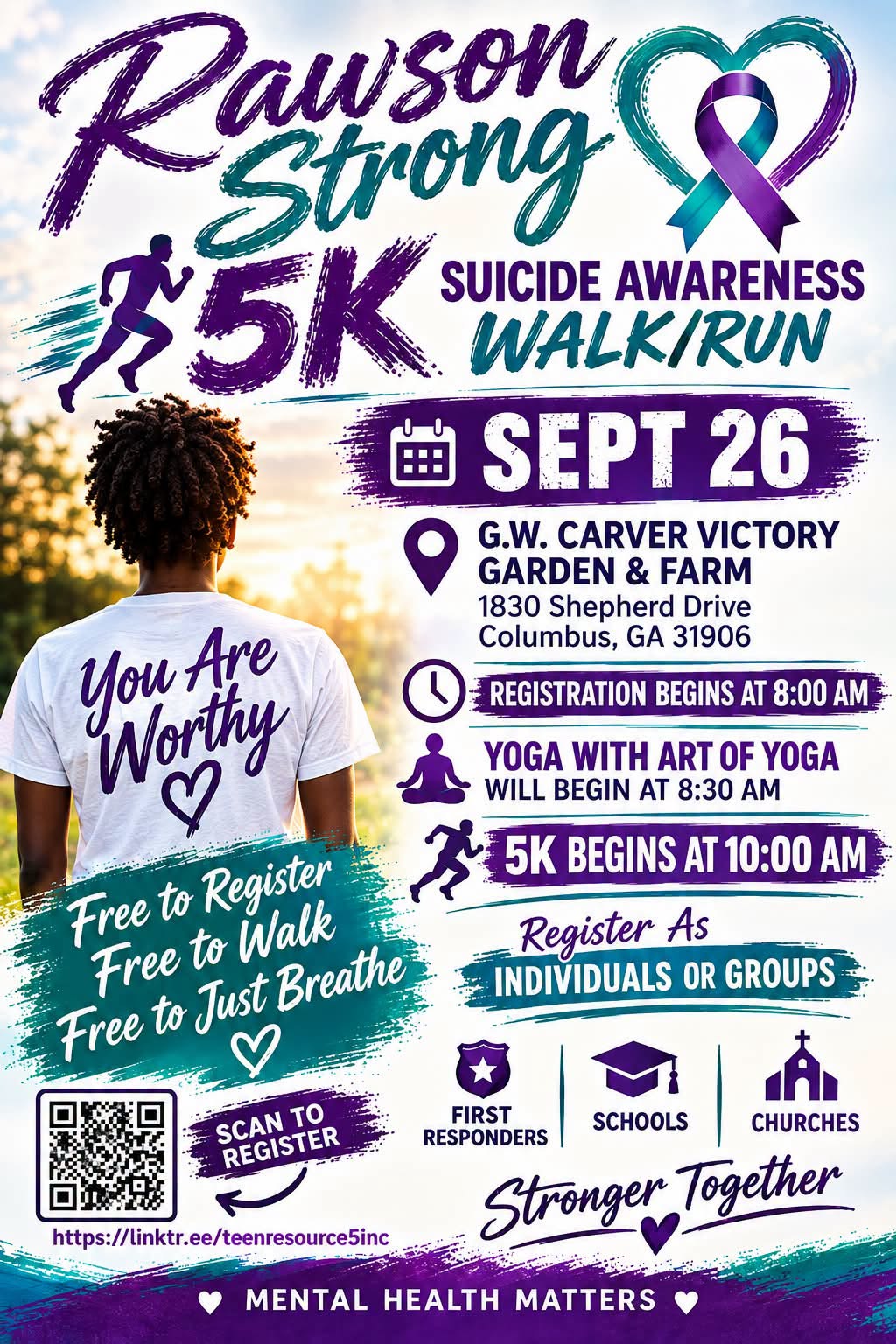 Rawson Strong 5K Suicide Awareness